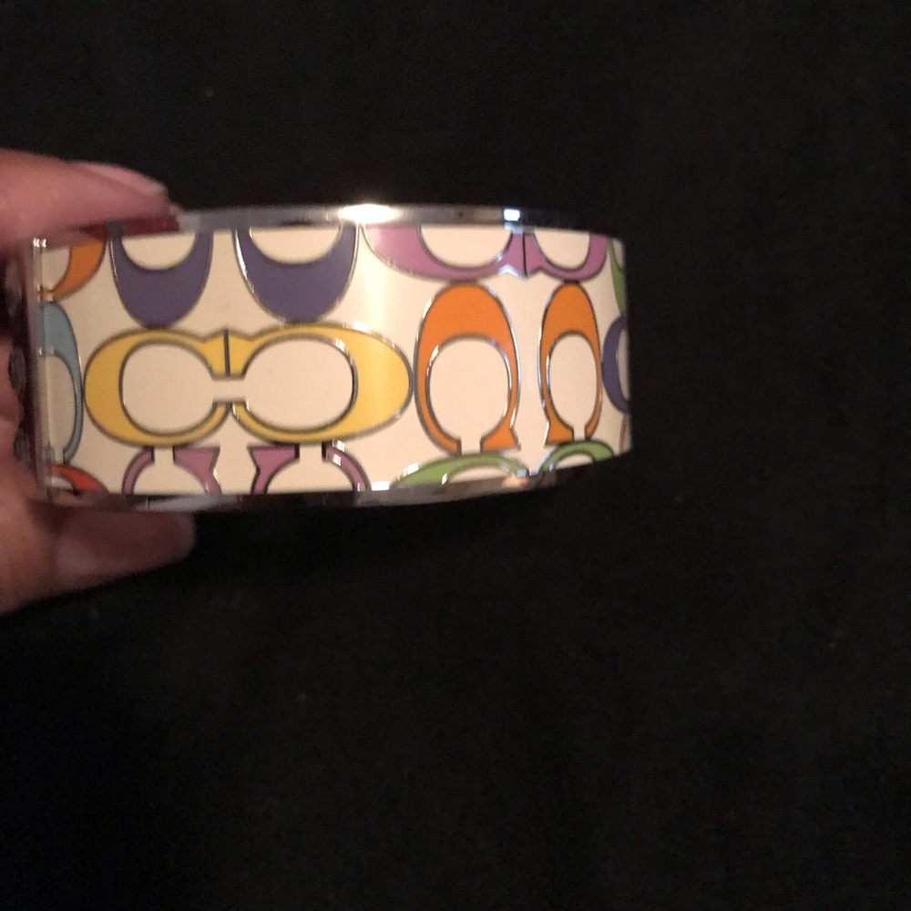 Multi color Coach Bangle